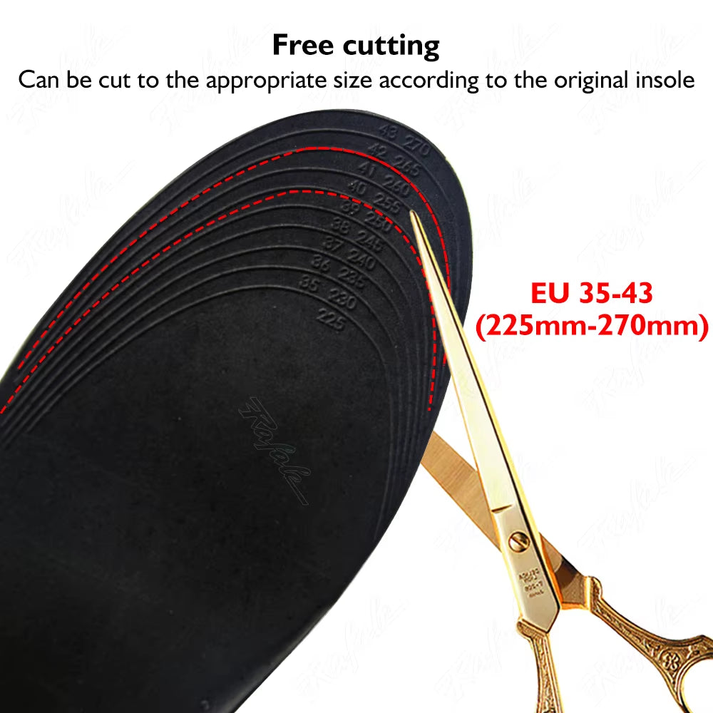 Arch Height Insoles for Men Women 2/3/4/5Cm Cushion Height Lift Insoles with Height Magnetic Massage Shoes Insole Inserts