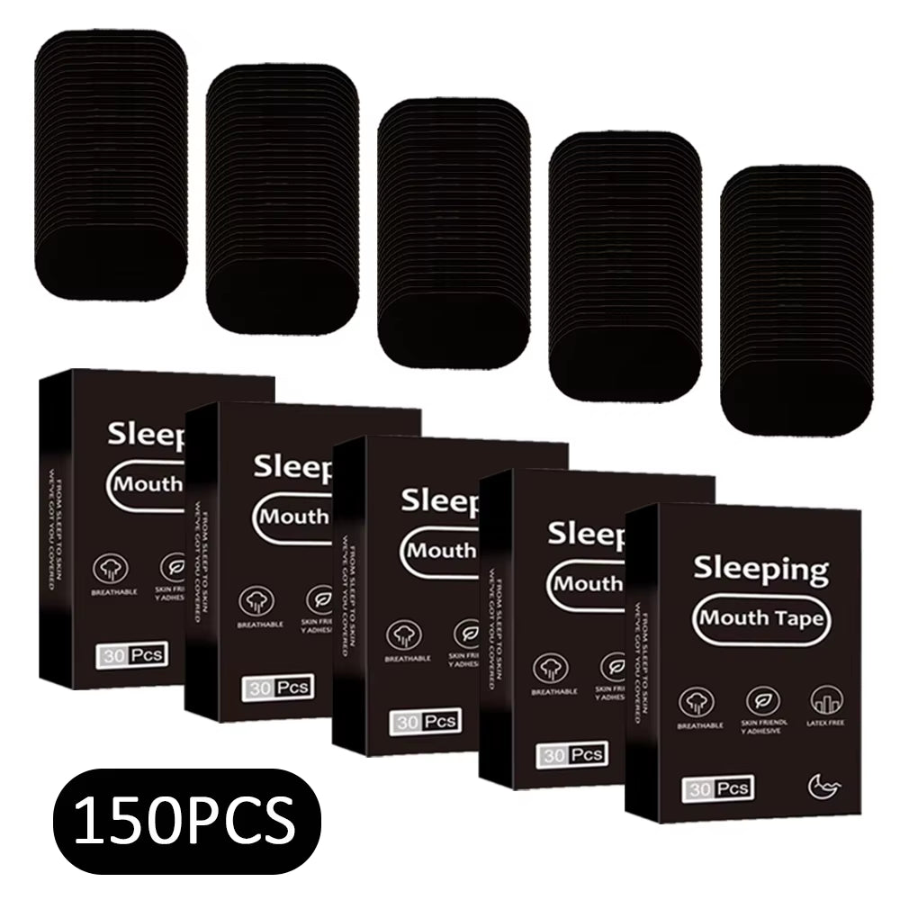 30/60/90/150Pcs Mouth Tape Sleeping Keep Mouth Close Prevent Snoring Gentle Sleep Strip for Home Travel Mouth Tape Mouth Tape