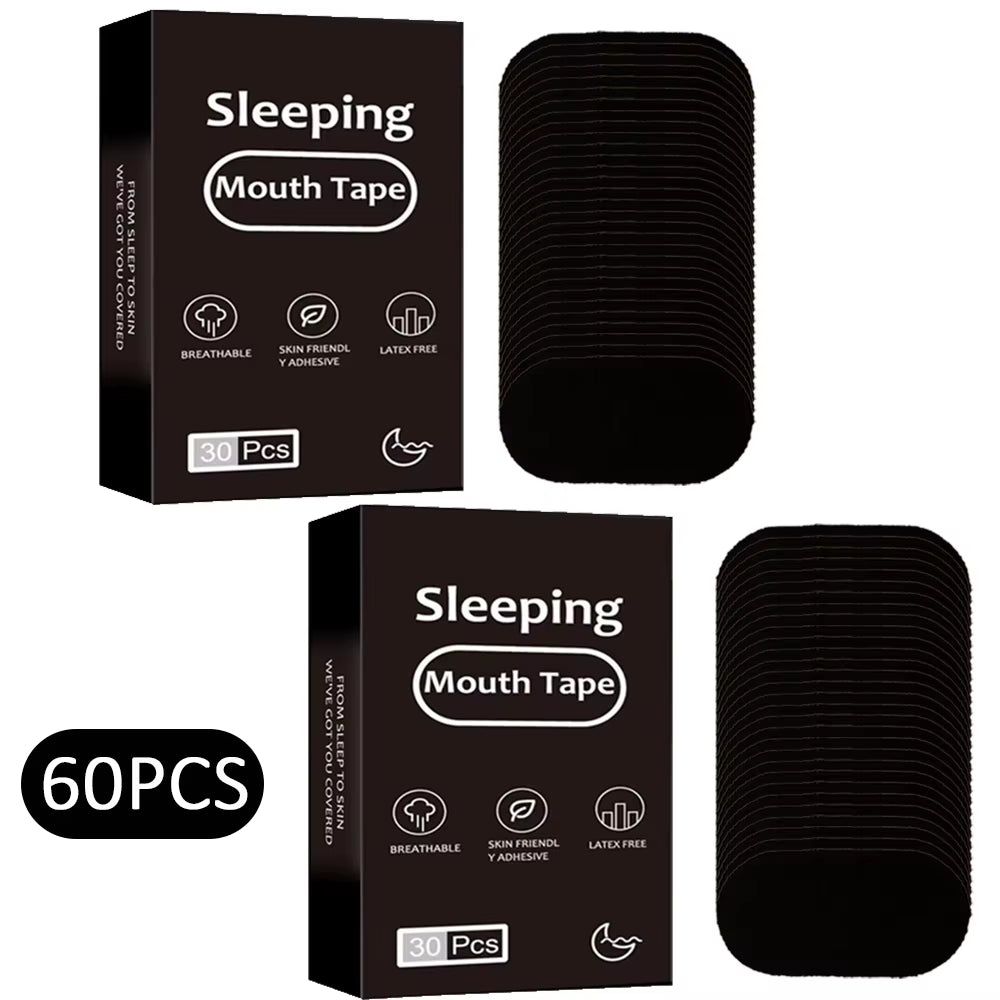 30/60/90/150Pcs Mouth Tape Sleeping Keep Mouth Close Prevent Snoring Gentle Sleep Strip for Home Travel Mouth Tape Mouth Tape