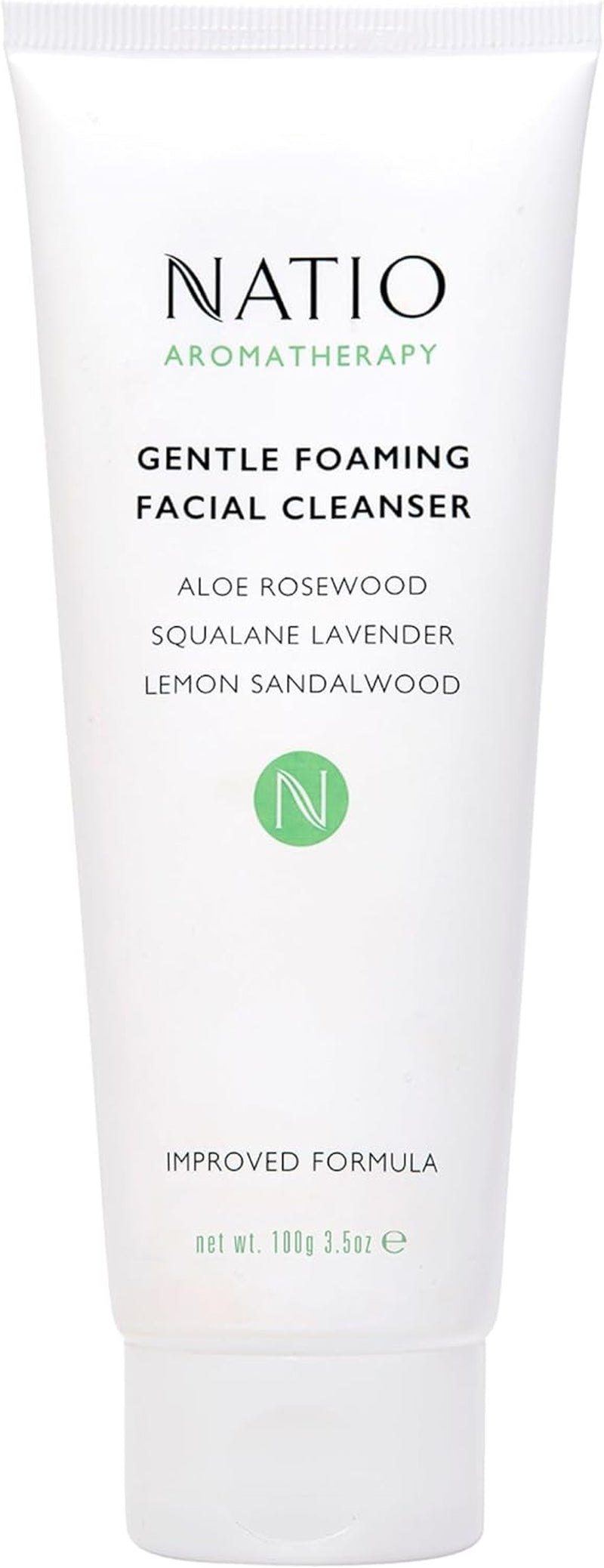 Australia Aromatherapy Gentle Foaming Facial Cleanser 100G - Low Foaming Hydrating Face Wash for All Skin Types - Aloe Vera, Squalane, Benzoin - Made in Australia