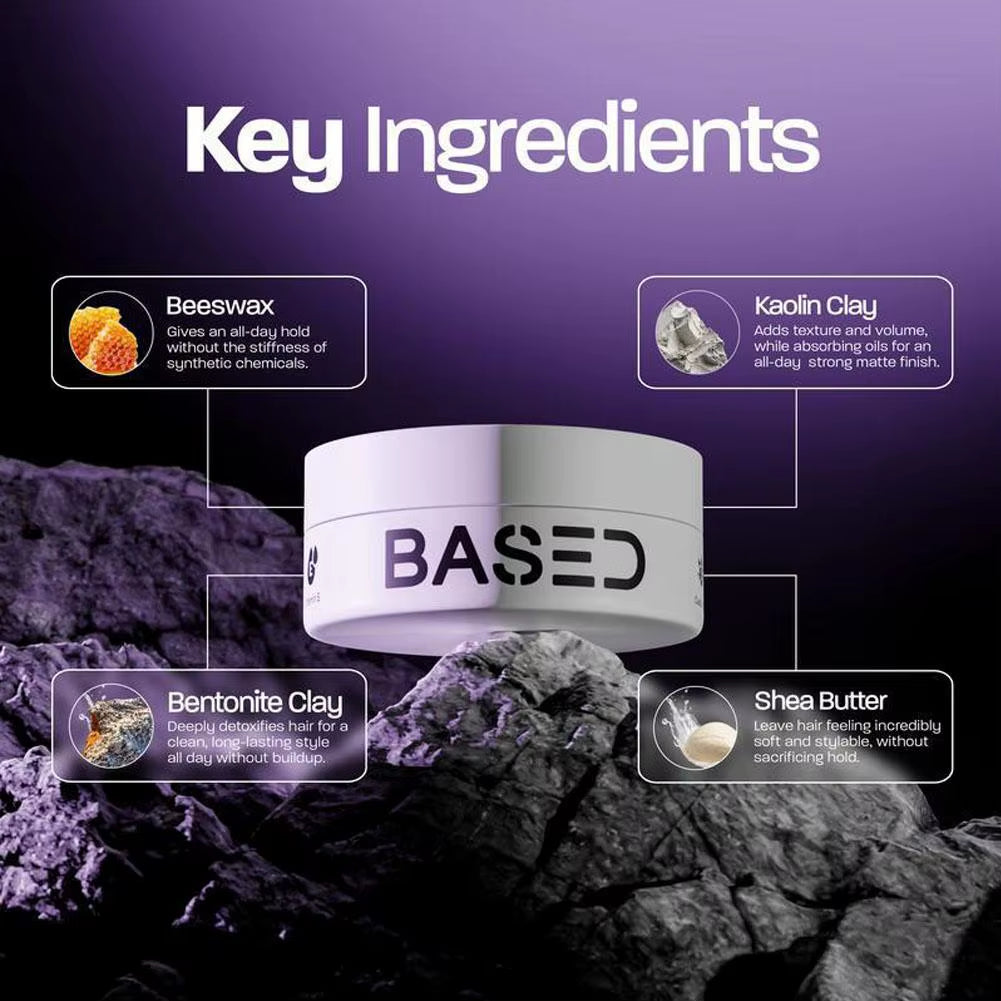 Natural Matte Styling Hair Clay Hair Wax Stick Instantly Increase Plumpness Hair Texture Powder Fluffy Hairstyle Wash Free Spray