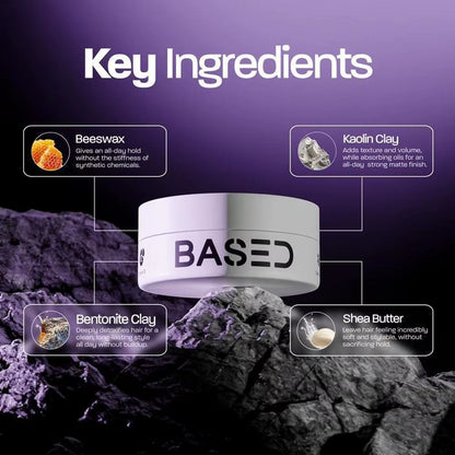 Natural Matte Styling Hair Clay Hair Wax Stick Instantly Increase Plumpness Hair Texture Powder Fluffy Hairstyle Wash Free Spray