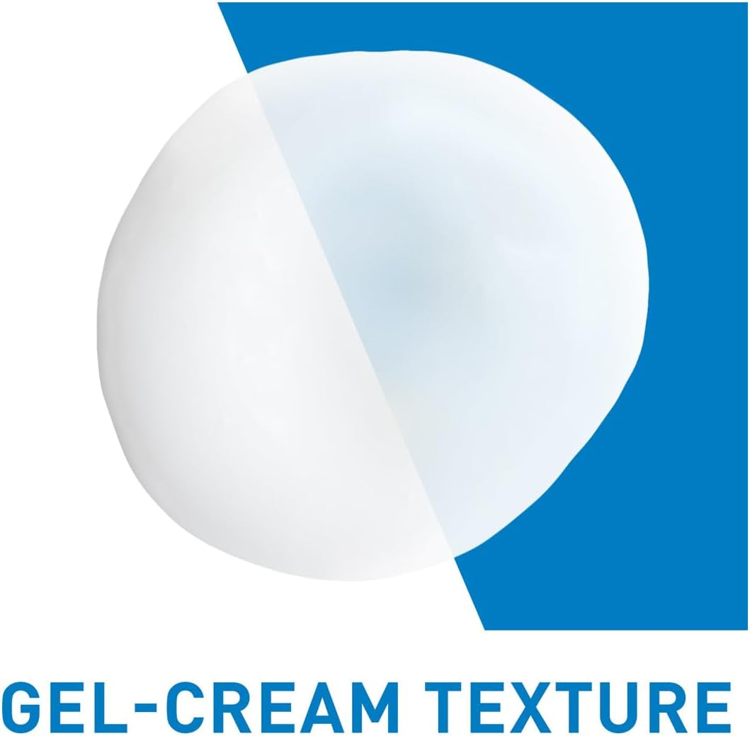 Facial Moisturising Lotion PM 52Ml, for Normal to Dry Skin, for Daily Use, Hyaluronic Acid + Niacinamide + Ceramides, Lightweight & Non-Greasy, Fragrance Free + Non-Comedogenic + Oil-Free