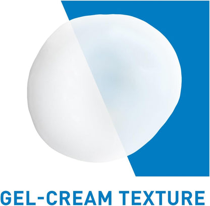 Facial Moisturising Lotion PM 52Ml, for Normal to Dry Skin, for Daily Use, Hyaluronic Acid + Niacinamide + Ceramides, Lightweight & Non-Greasy, Fragrance Free + Non-Comedogenic + Oil-Free