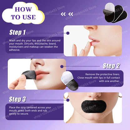 30/60/90/150Pcs Mouth Tape Sleeping Keep Mouth Close Prevent Snoring Gentle Sleep Strip for Home Travel Mouth Tape Mouth Tape